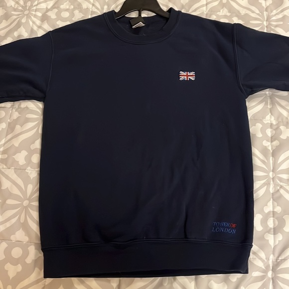 Navy Blue Historic Royal Palaces Tower of London Crewneck (Mens Small) - Picture 2 of 9